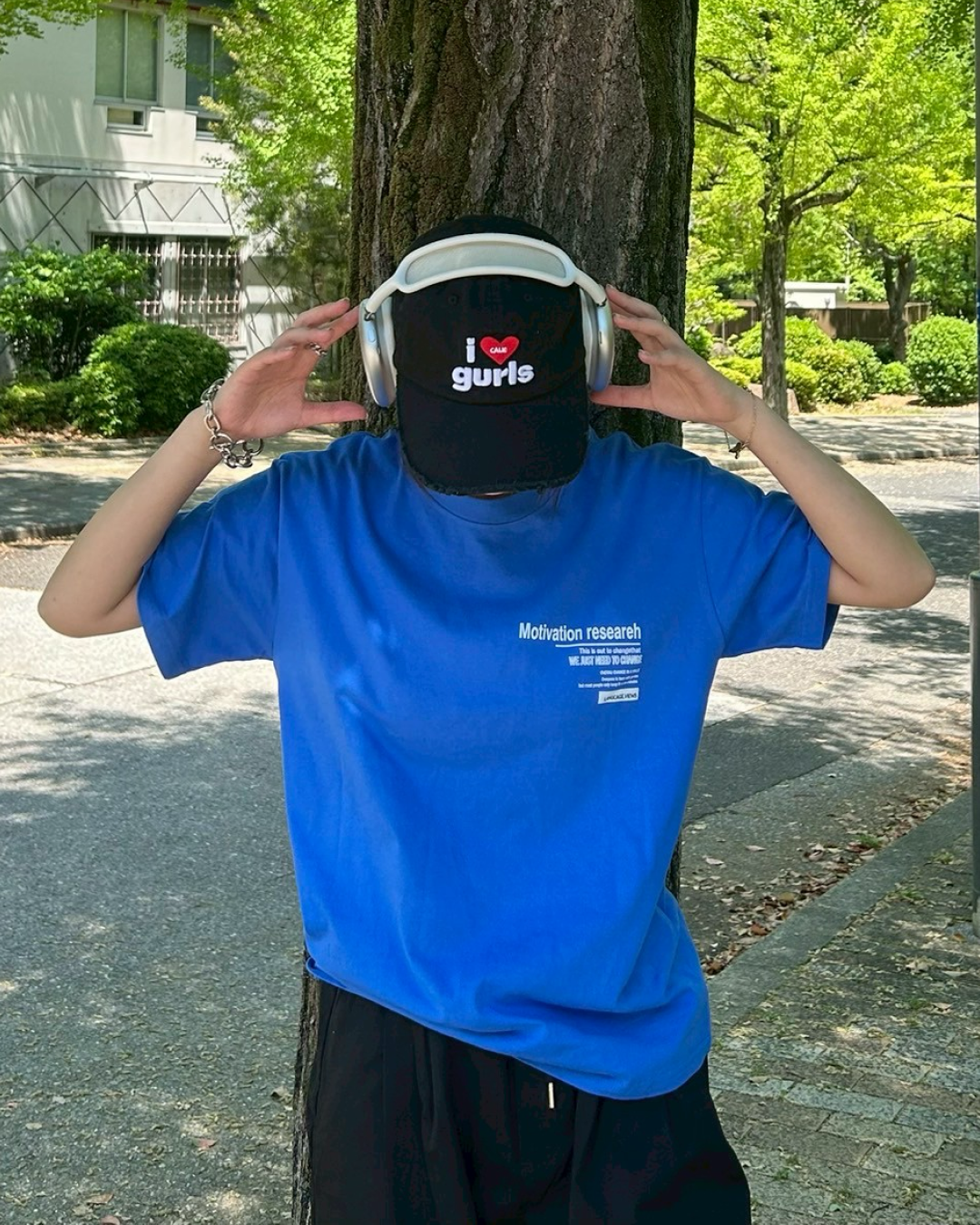 バックデザインTシャツ K0394