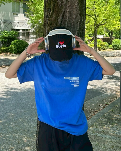 バックデザインTシャツ K0394