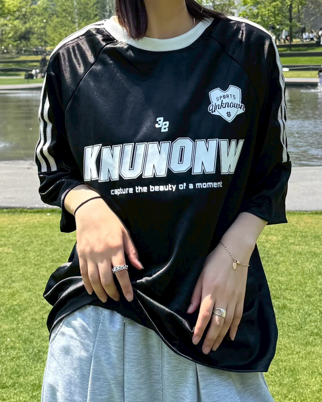 スポーツラインTシャツ K0395