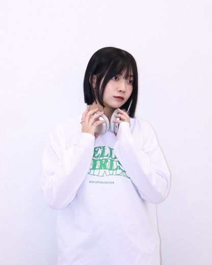 ロゴプリントロングTシャツ K1104