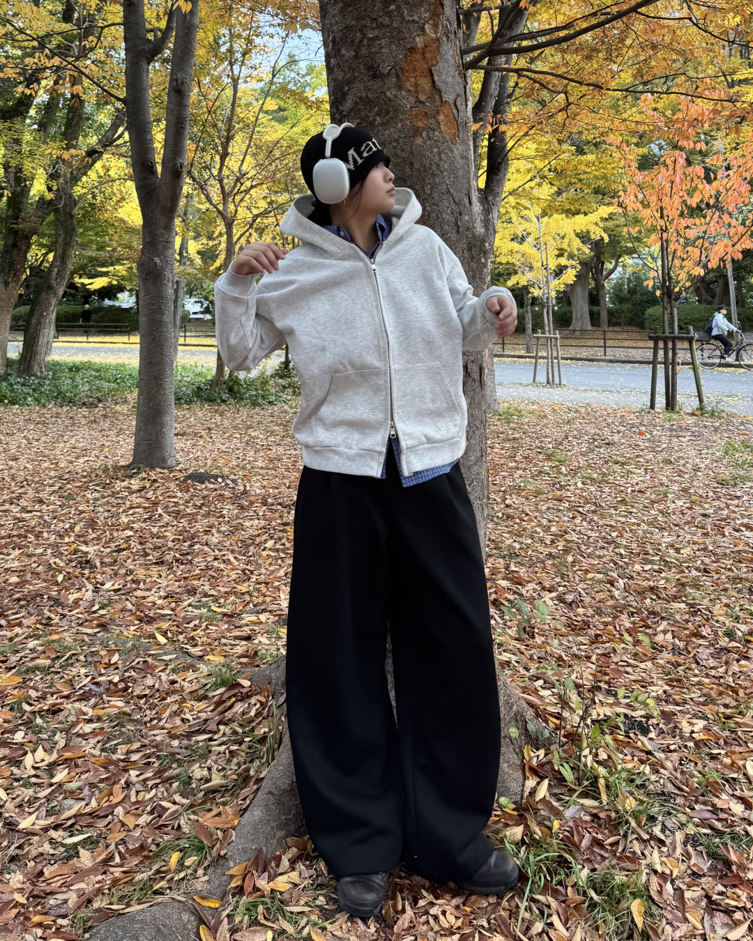 ポイント刺繍チェックシャツ K1133