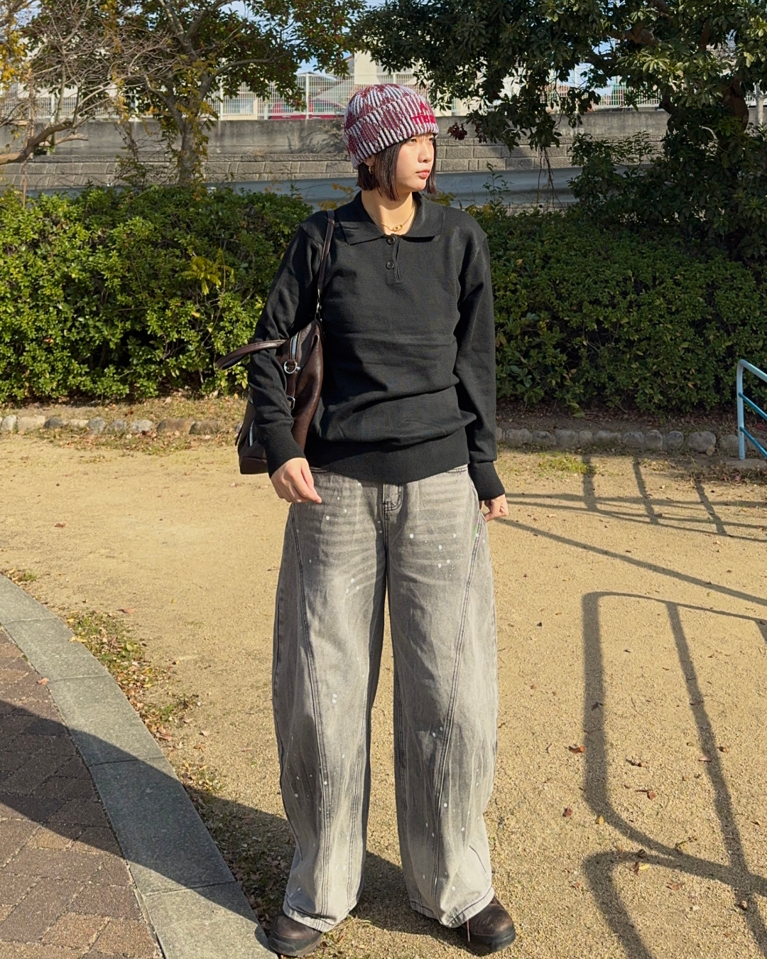 ポロニットセーター K1158