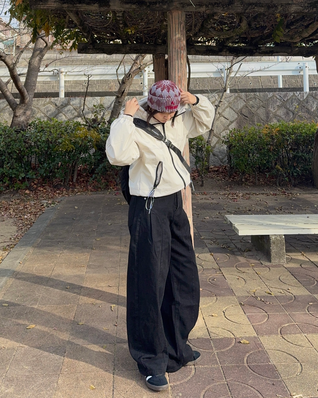 プリーツワイドレッグパンツ K1167 – YOLO（ヨロ）｜ファッション通販