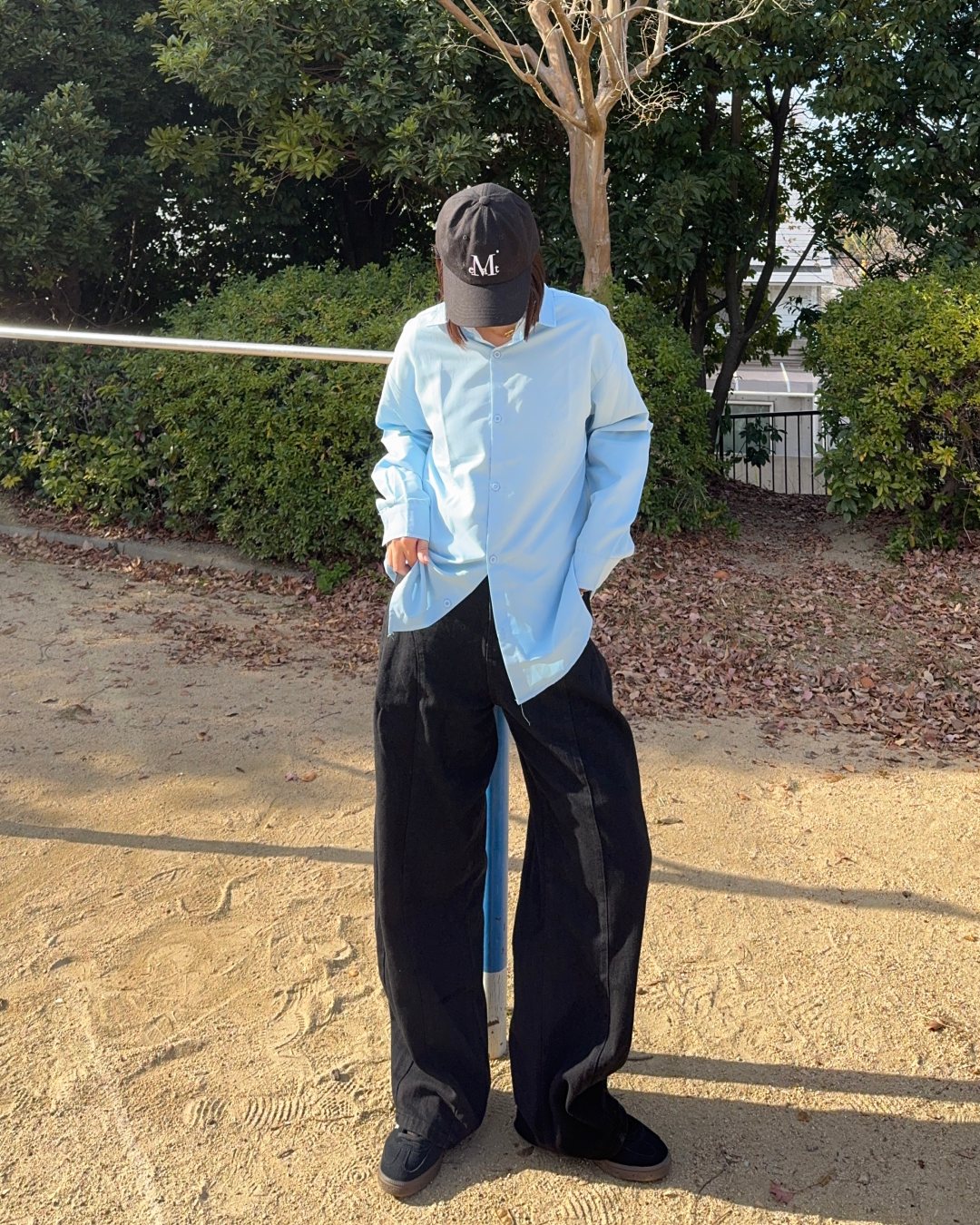 プリーツワイドレッグパンツ K1167 – YOLO（ヨロ）｜ファッション通販