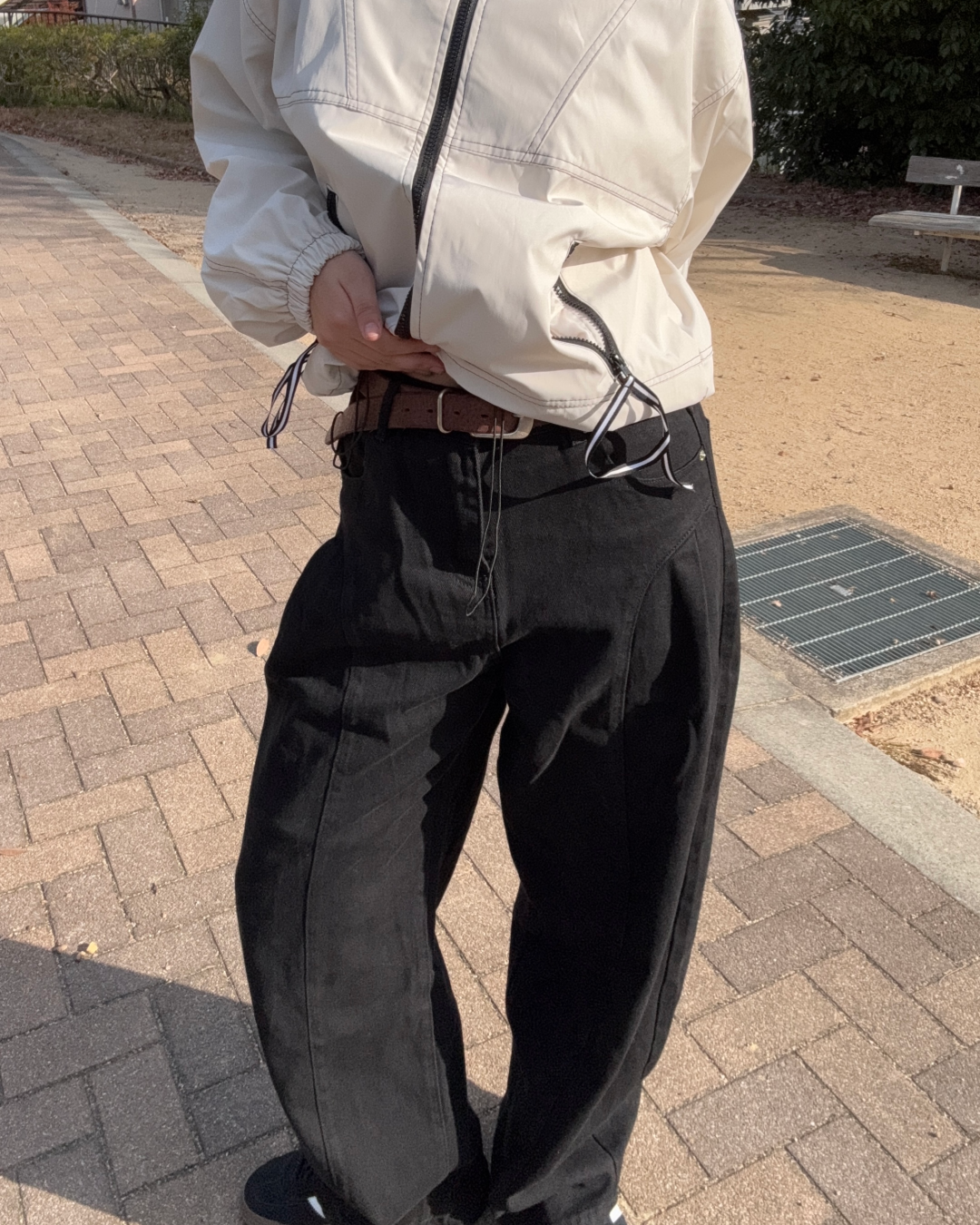 プリーツワイドレッグパンツ K1167 – YOLO（ヨロ）｜ファッション通販