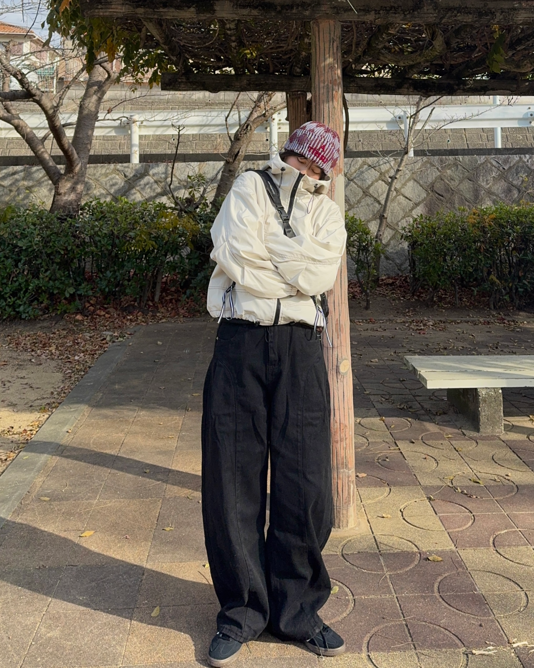 プリーツワイドレッグパンツ K1167 – YOLO（ヨロ）｜ファッション通販