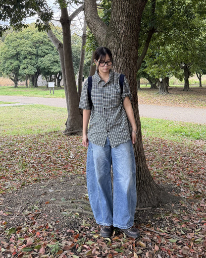 ドレープワイドレッグパンツ K1179