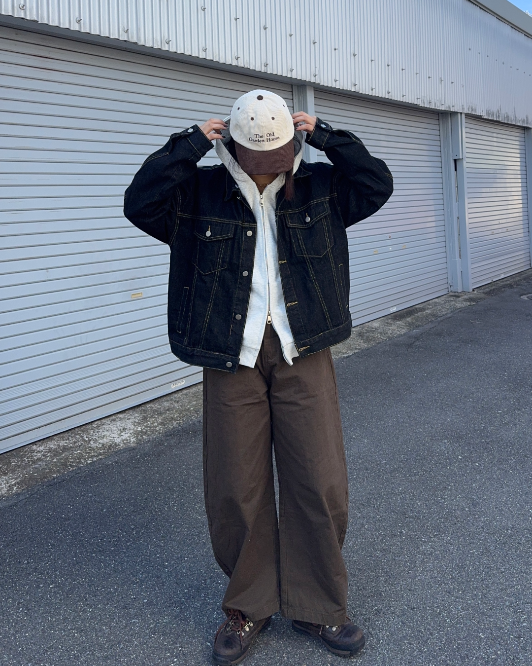 バレルレッグパンツ K3001