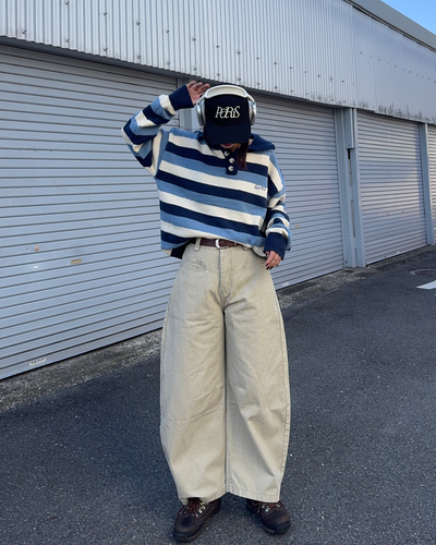 バレルレッグパンツ K3001