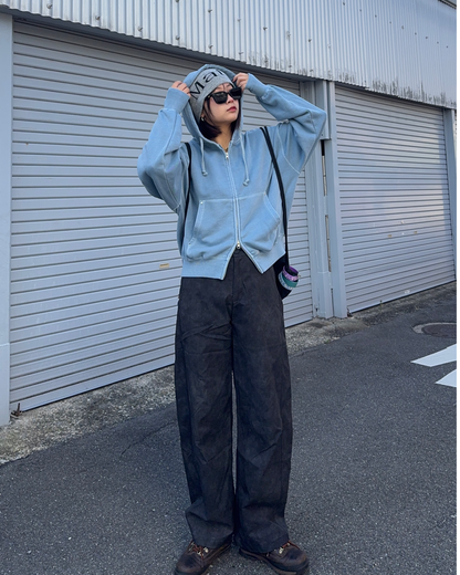 ブラックフェードパンツ K3004