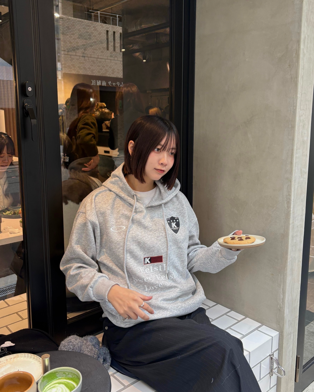 フロントロゴパーカー K3033