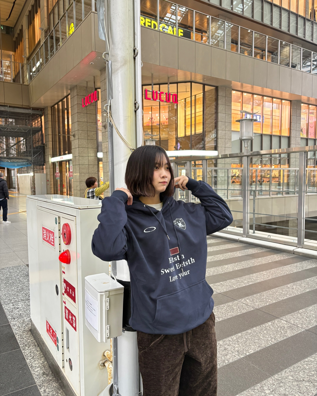 フロントロゴパーカー K3033