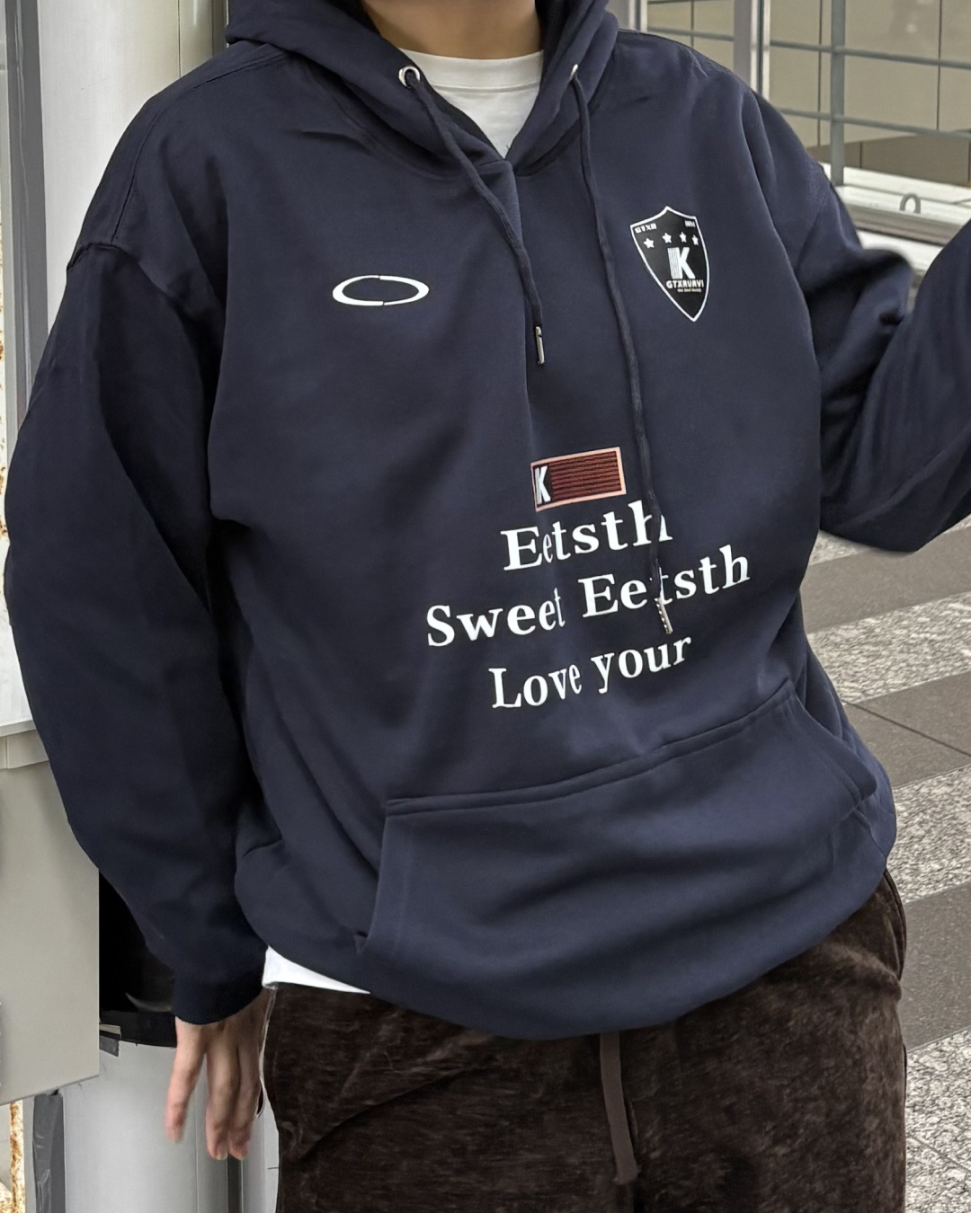 フロントロゴパーカー K3033