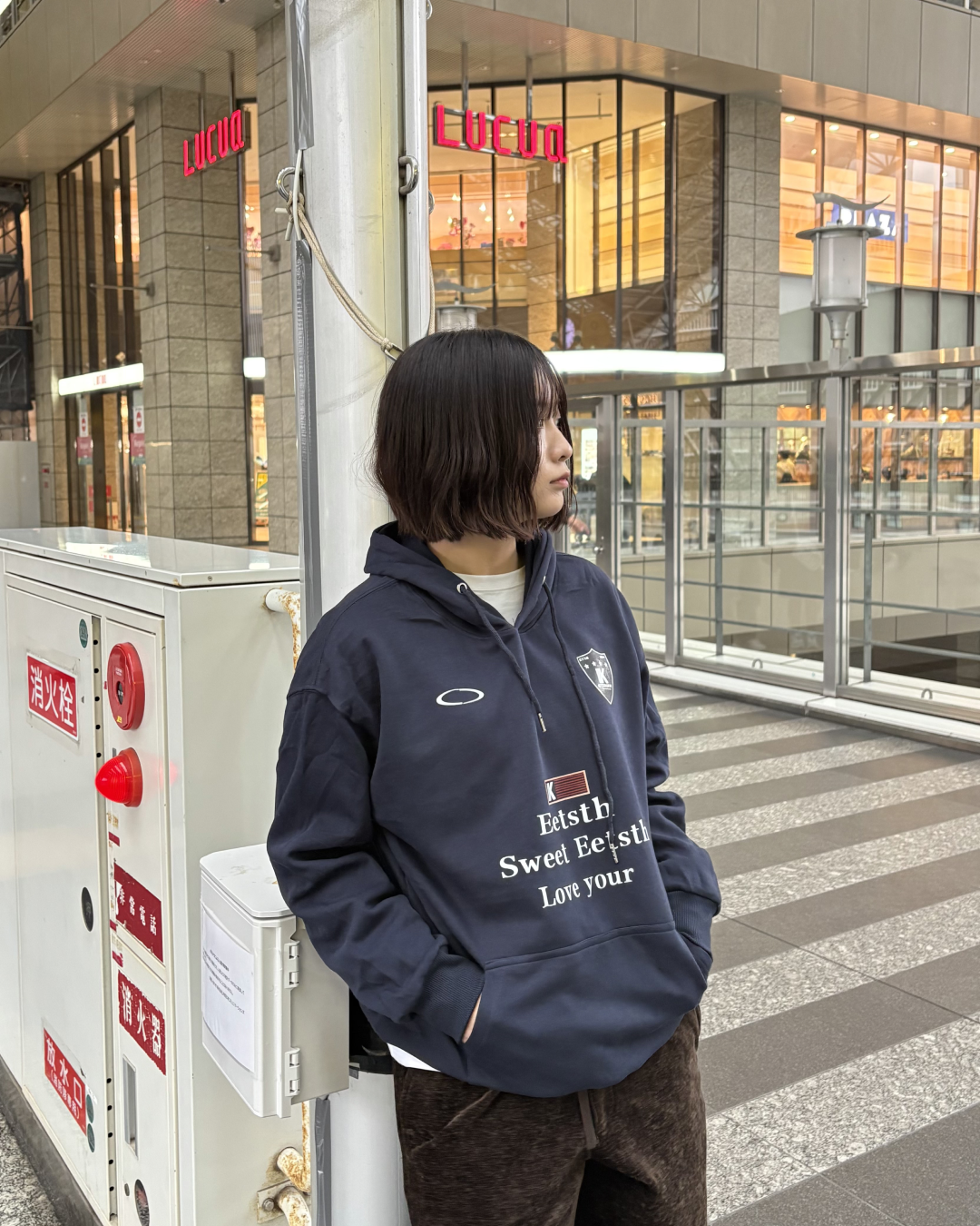 フロントロゴパーカー K3033