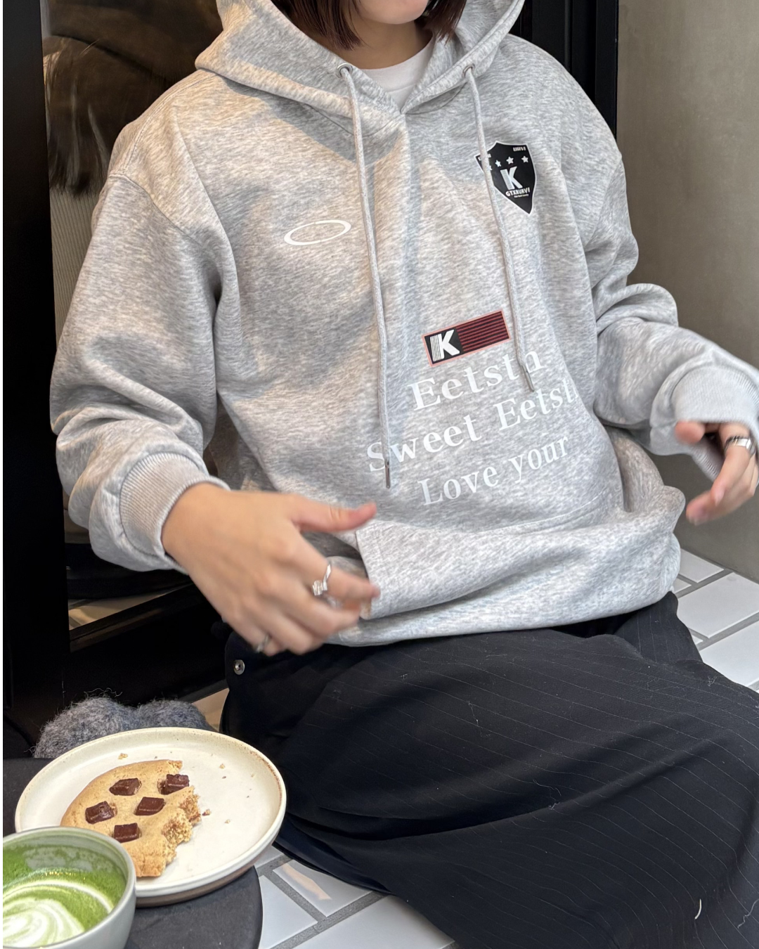 フロントロゴパーカー K3033