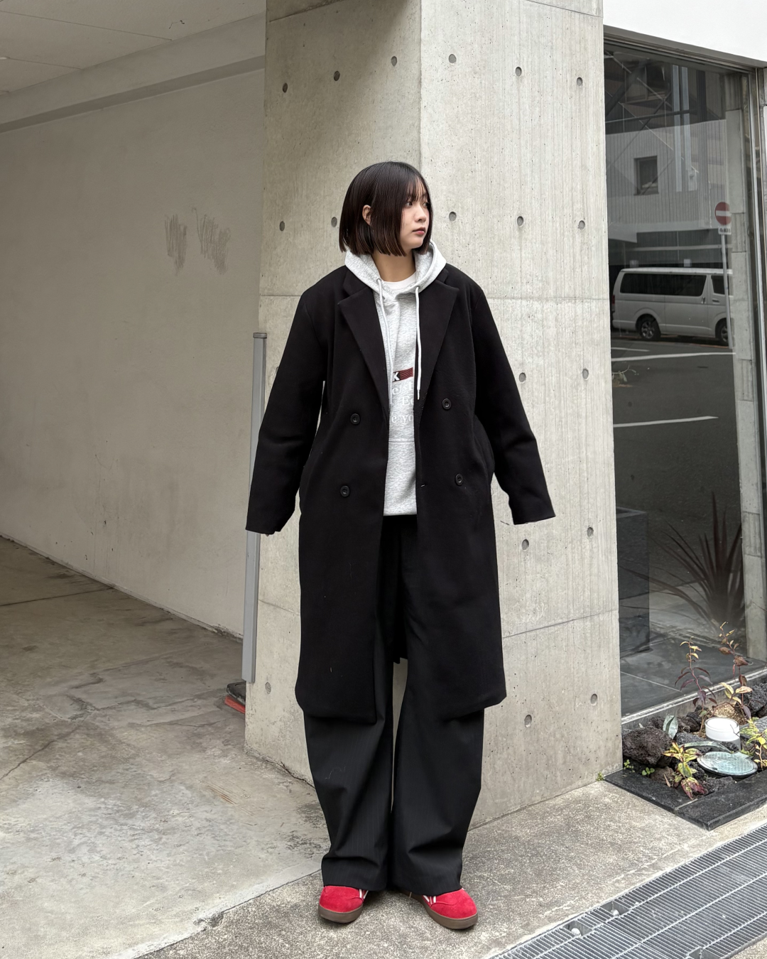 フロントロゴパーカー K3033