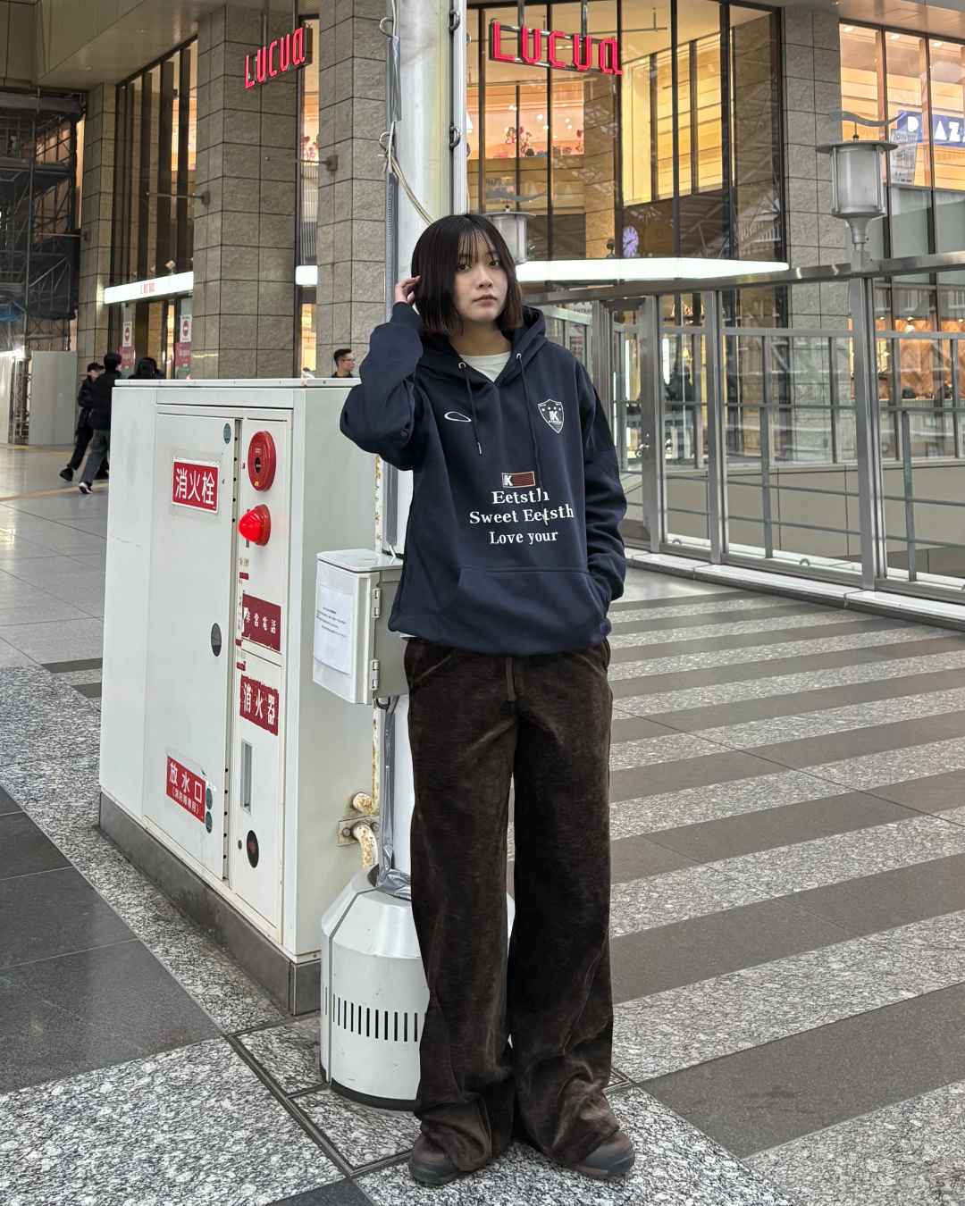 フロントロゴパーカー K3033