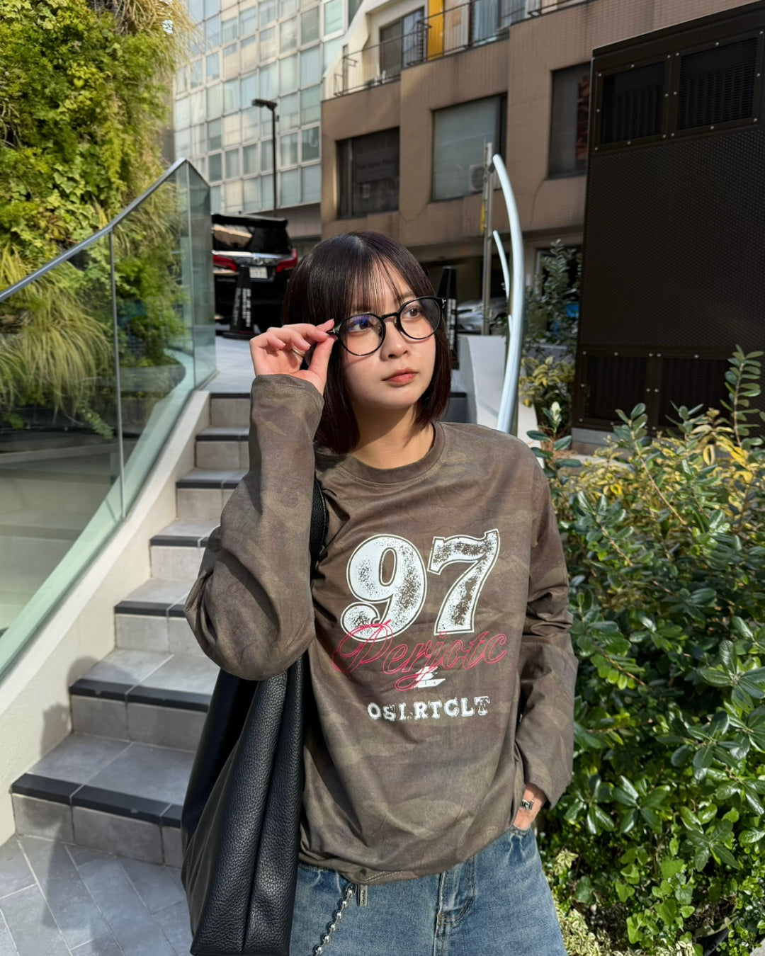 カモフラージュロゴスウェット K3048