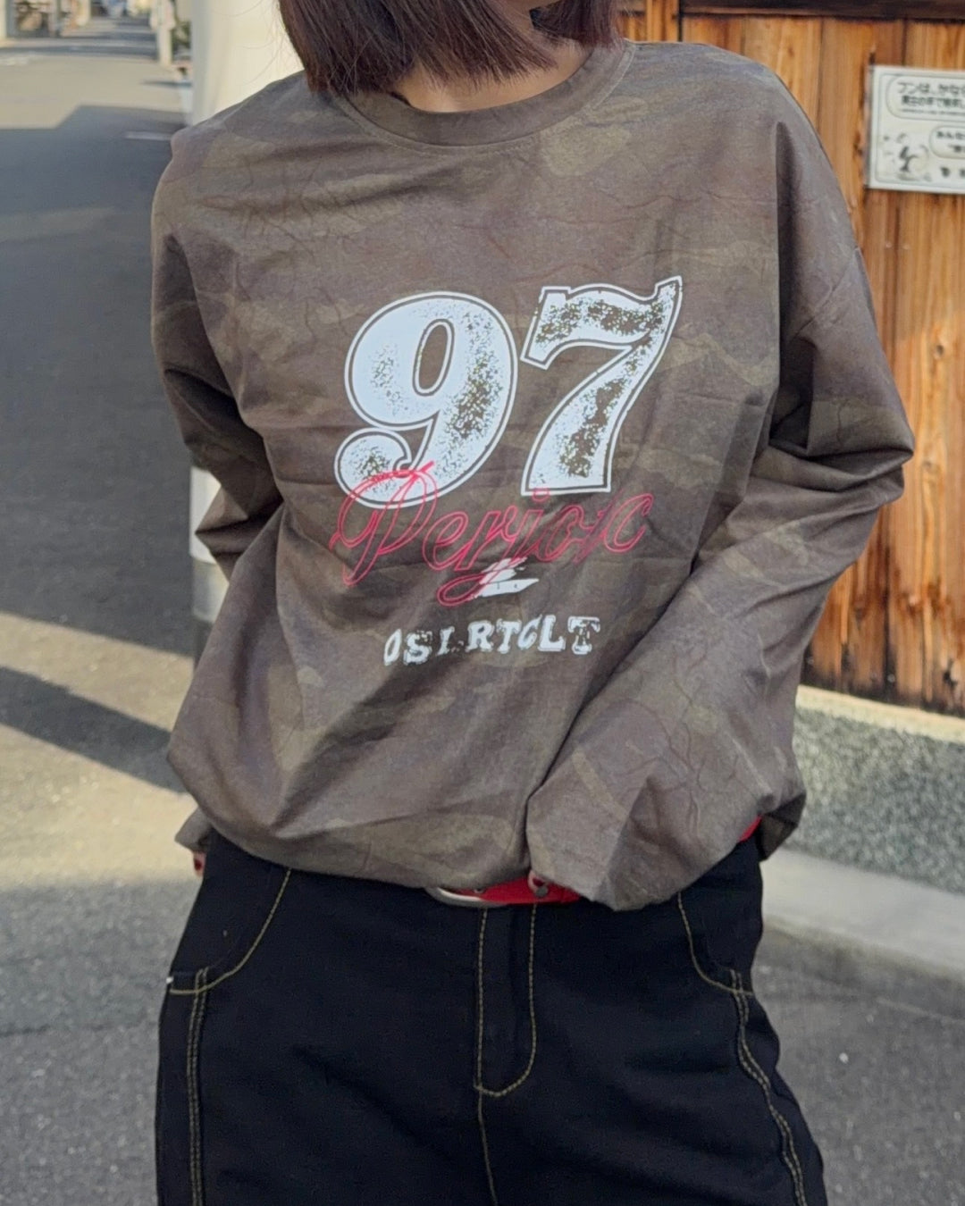 カモフラージュロゴスウェット K3048