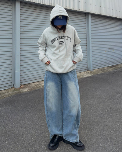 ルーズフィットワイドデニムパンツ K3061
