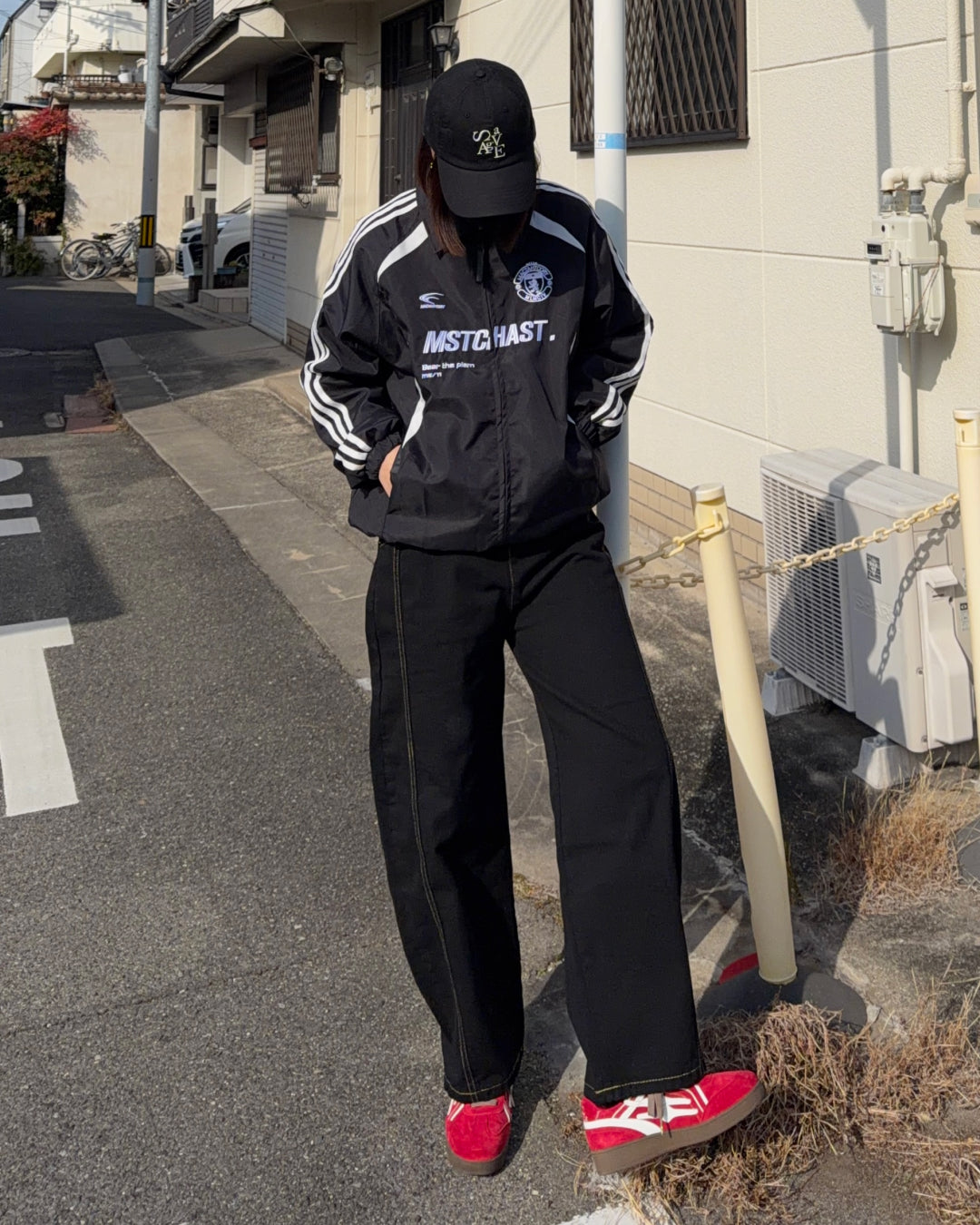 ルーズフィットワイドデニムパンツ K3061