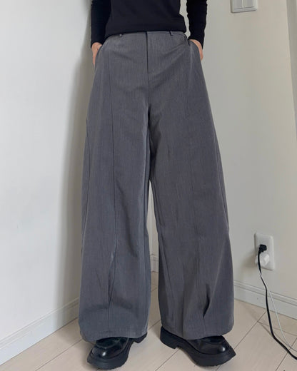 カジュアルワイドスラックス K3062