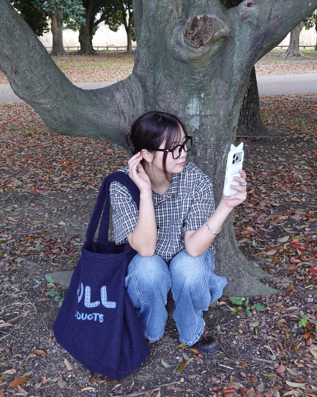 マルチチェックオーバーサイズシャツ K3123