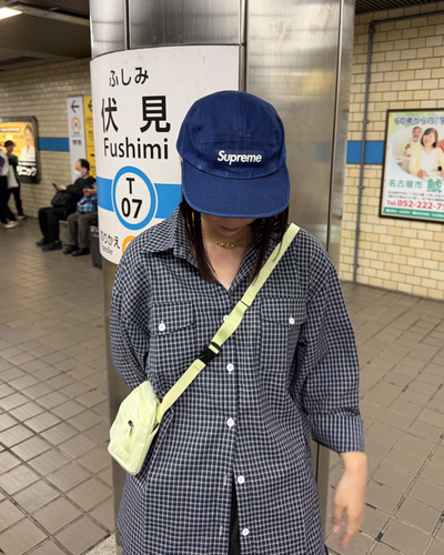ポケットデザインチェックシャツ K3125