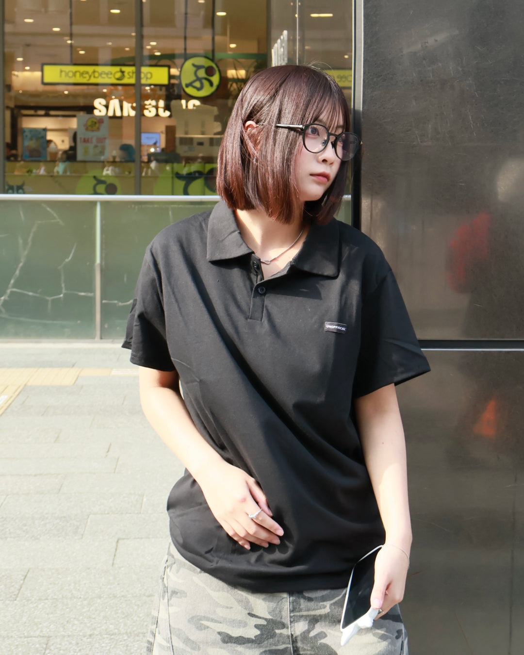 ミニマルハーフスリーブポロシャツ K3135