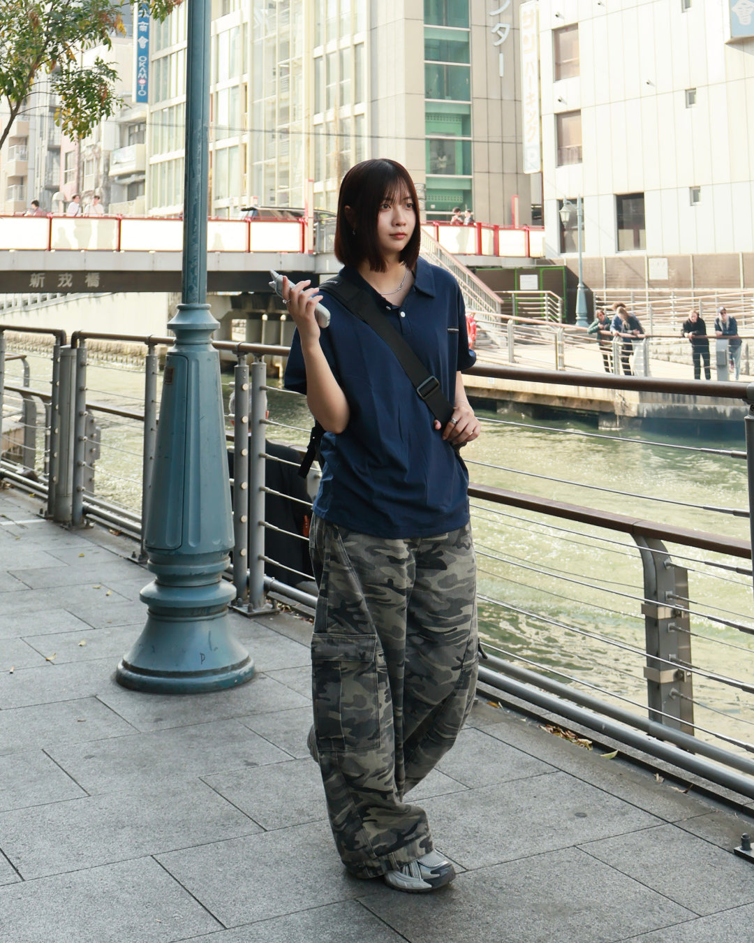 ミニマルハーフスリーブポロシャツ K3135