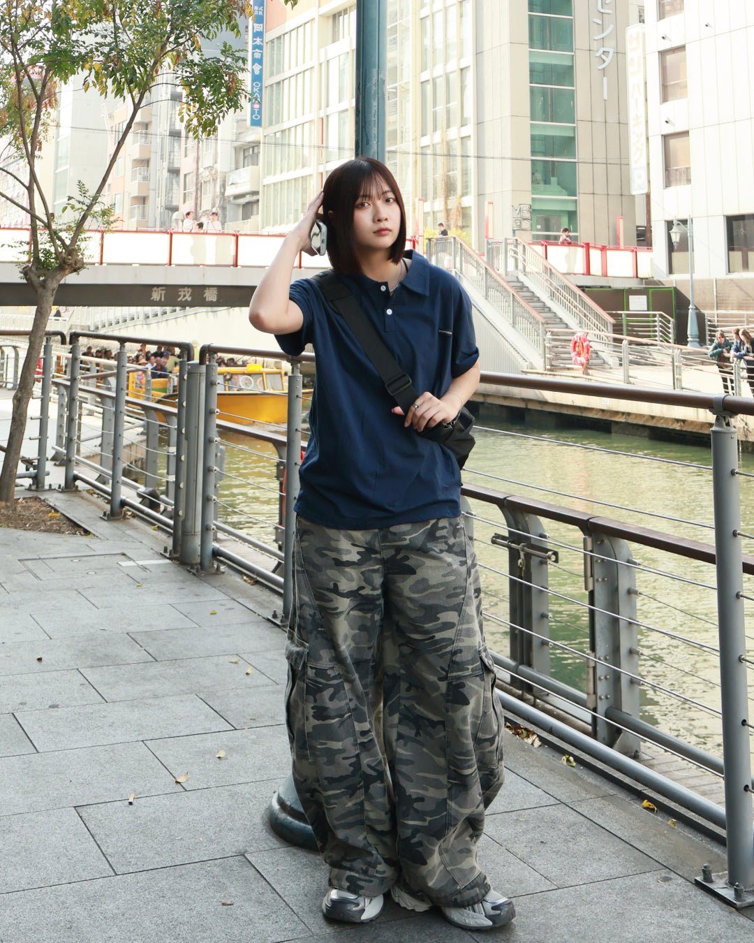 ミニマルハーフスリーブポロシャツ K3135