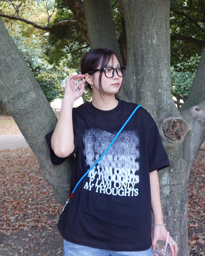 グラフィックプリントルーズTシャツ K3136