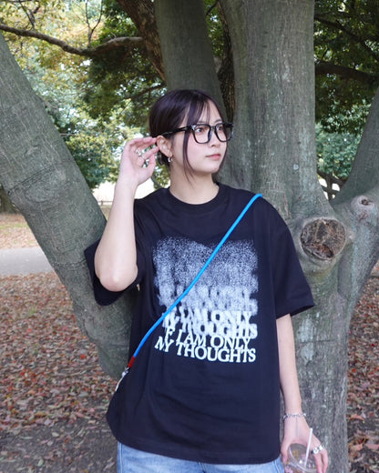 グラフィックプリントルーズTシャツ K3136