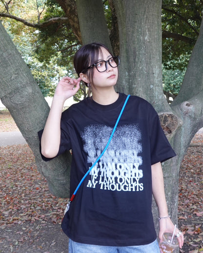 グラフィックプリントルーズTシャツ K3136