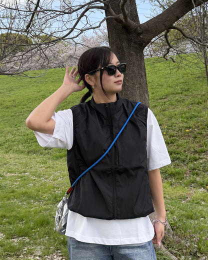 グラフィックプリントルーズTシャツ K3136