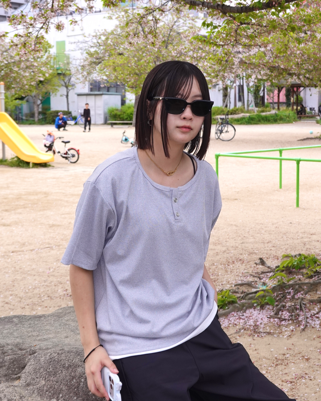 ヘンリーネックリブTシャツ K3137 – YOLO（ヨロ）｜ファッション通販