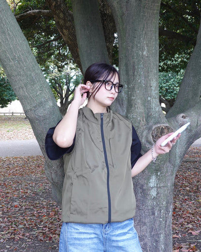 ジッパーベストジャケット K3143