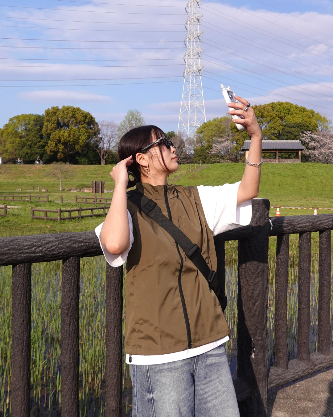 ジッパーベストジャケット K3143