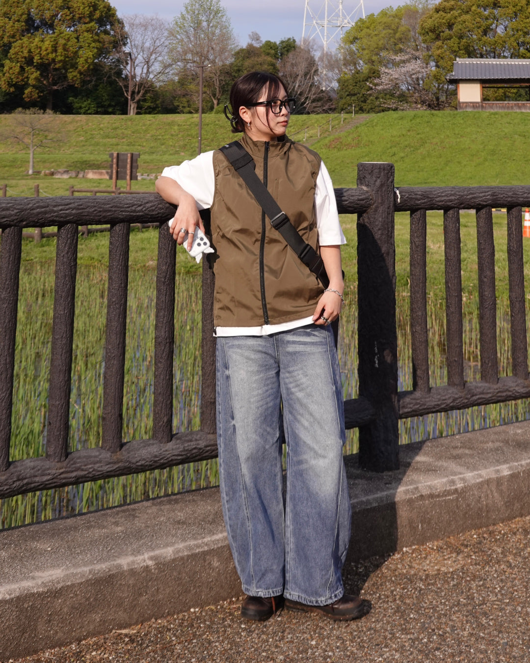 ジッパーベストジャケット K3143