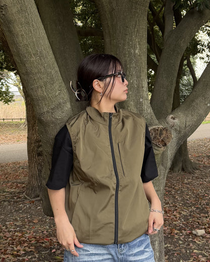 ジッパーベストジャケット K3143