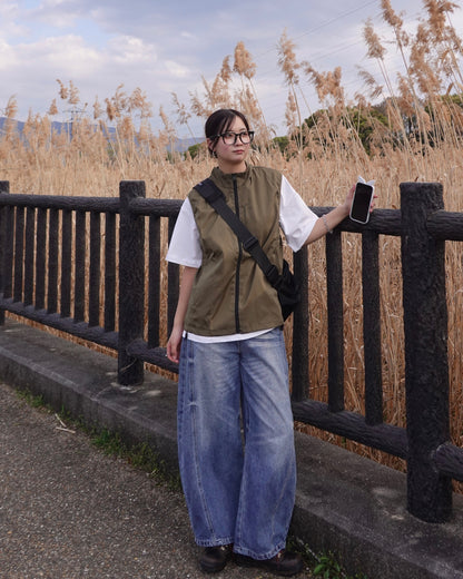 ジッパーベストジャケット K3143