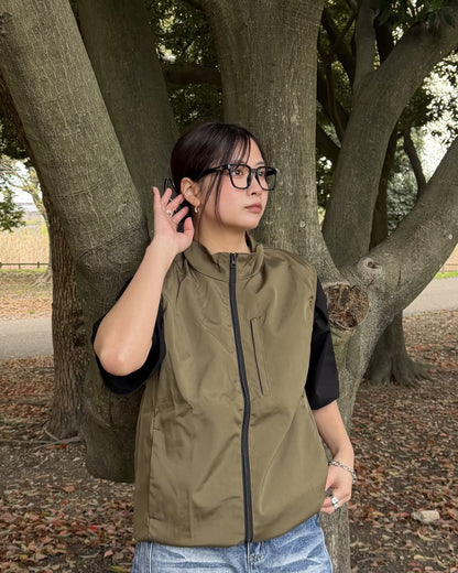 ジッパーベストジャケット K3143