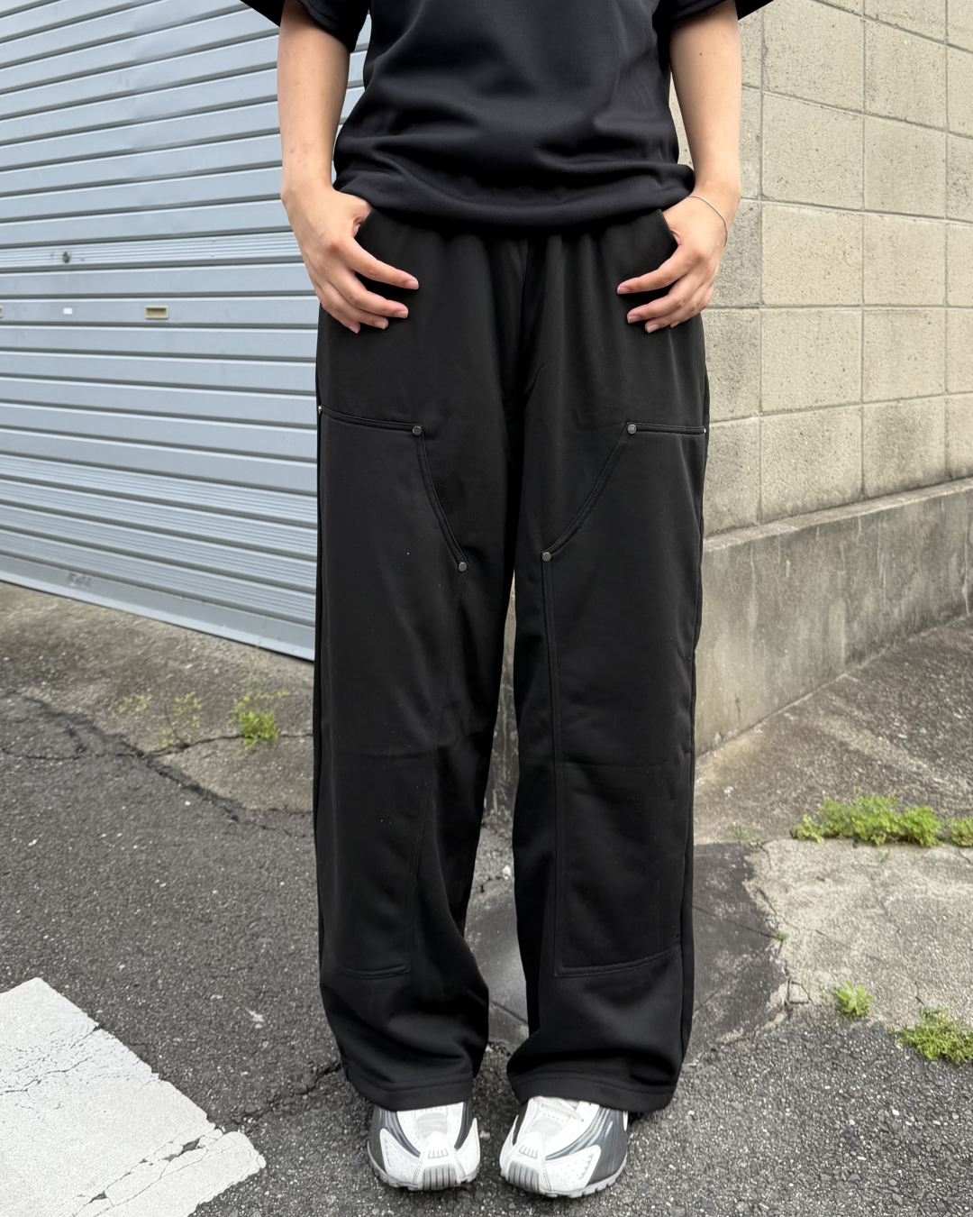 ワイドレッグカジュアルスウェットパンツ K3147