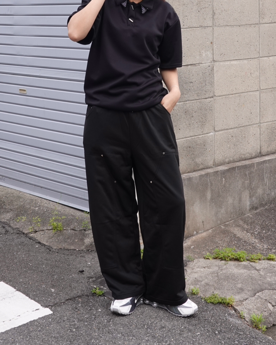 ワイドレッグカジュアルスウェットパンツ K3147