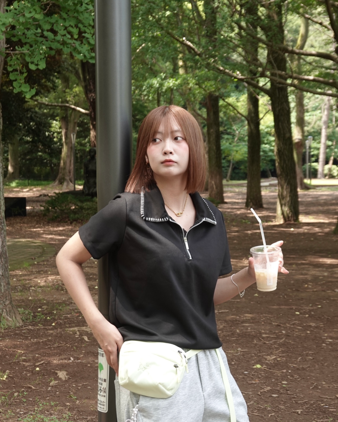 ステッチネックポロTシャツ K3152