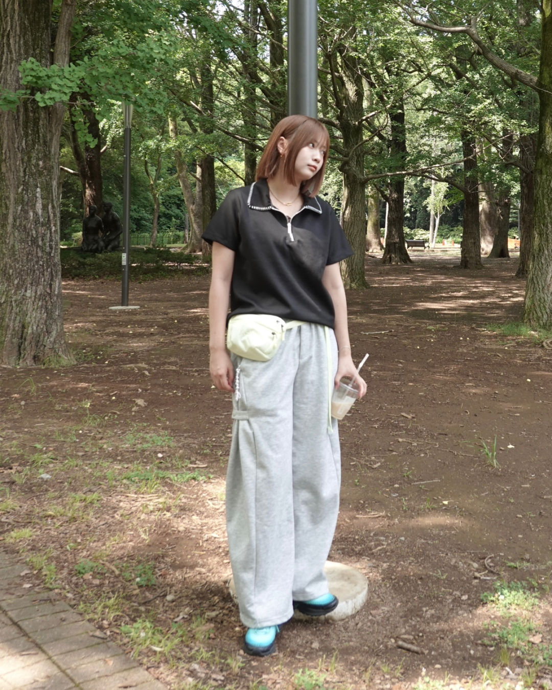 ステッチネックポロTシャツ K3152