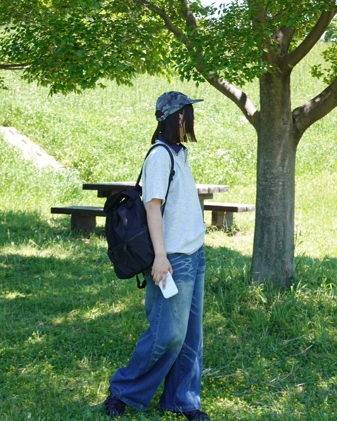 ステッチネックポロTシャツ K3152