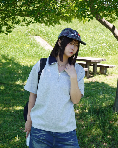 ステッチネックポロTシャツ K3152