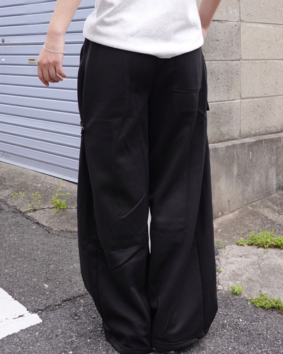 ボタンダウンプリーツスウェットパンツ K3156