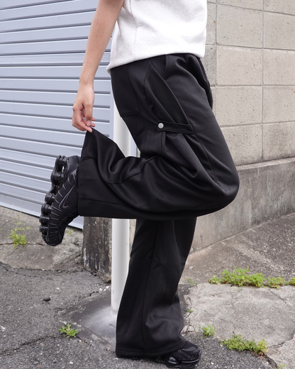 ボタンダウンプリーツスウェットパンツ K3156